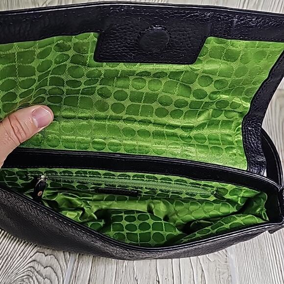 Kate Spade Black Pebble Leather Shoulder Bag - Picture 4 of 10